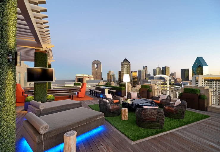 24 cases of rooftop terrace landscaping netizens shouted: it is simply a paradise in the air.