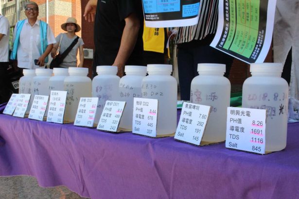 70% of the water for people's livelihood in Hsinchu County may be polluted by heavy metals! According to the ring measurement, the electrical conductivity of Touqianxi exceeds the standard seriously.