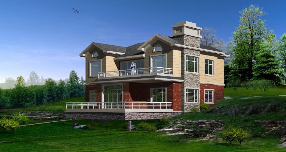 14 single-family villa design cases netizens said: they are all comfortable and want to build one.