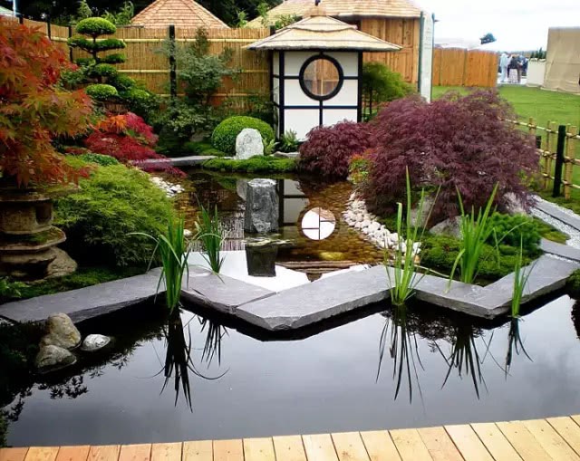 13 design cases of garden fish ponds. If you want to build your own fish ponds, please refer to them.