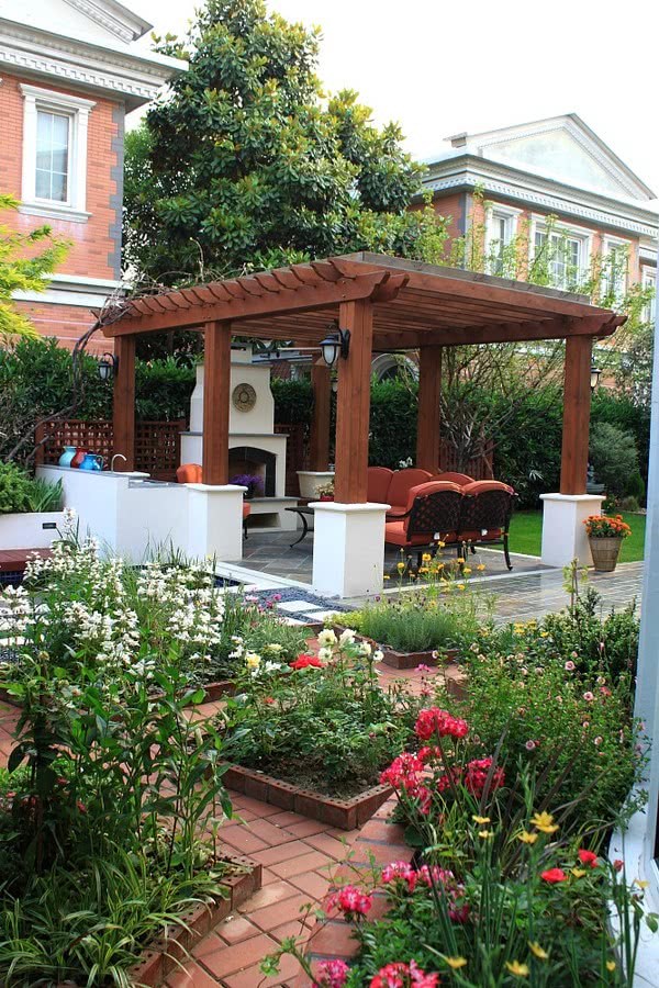 Ten landscaping cases of courtyard gardens netizens: there is a small courtyard happy between heaven and earth