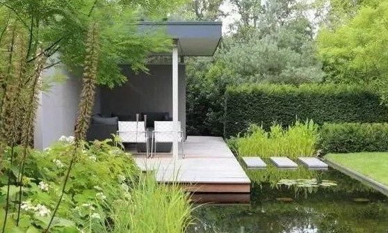 Courtyard water features such a design home and natural atmosphere perfect fit