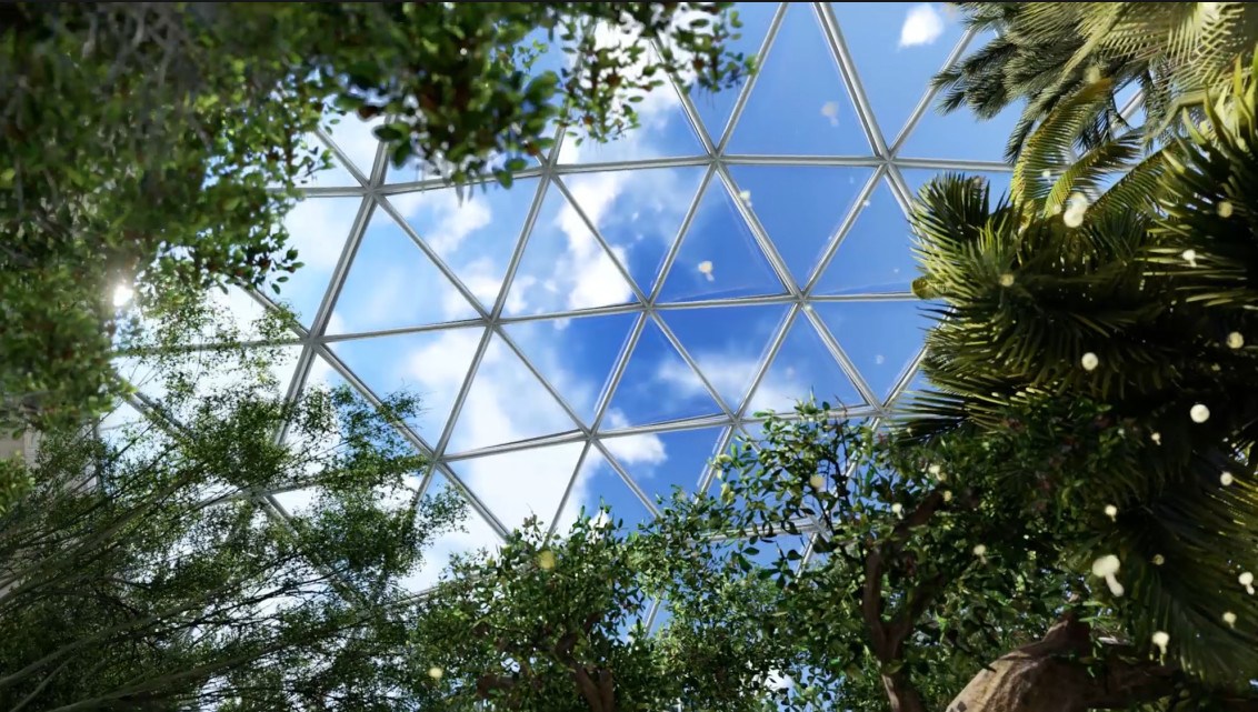 Scientists have proposed that the plant wall project can not only purify the air, but also beautify the environment.