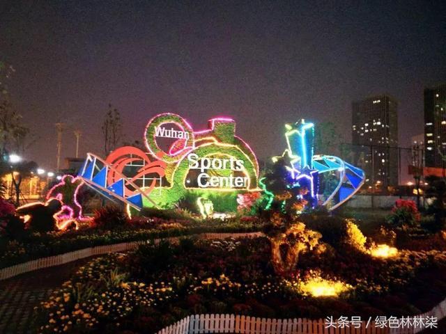 Wuhan Development Zone (Hannan District) Golden Autumn Chrysanthemum Exhibition three-dimensional flower carvings to dress up urban residents can be watched for free