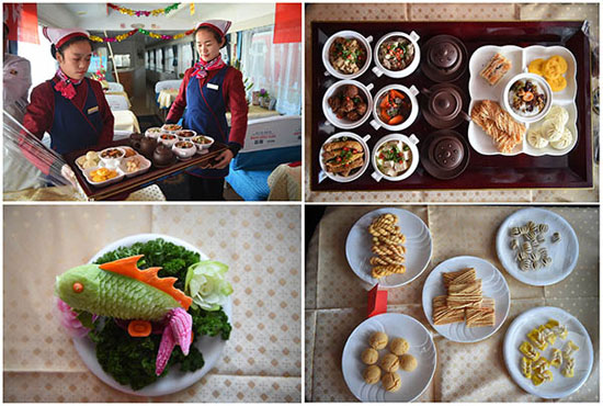 Spring Festival food package Ningxia train issued an order