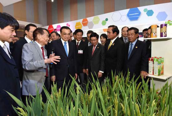 Li Keqiang sent a gift to the five countries of the Mekong River: hybrid rice