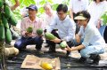 Kaohsiung cantaloupe and watermelon are listed as disaster relief areas.