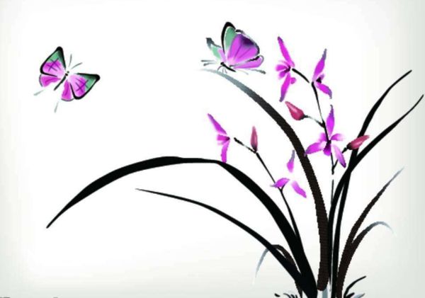 How do you classify orchids? Are all the flowers with the word 