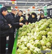 Chongqing green vegetable head enters Gansu market (photo)